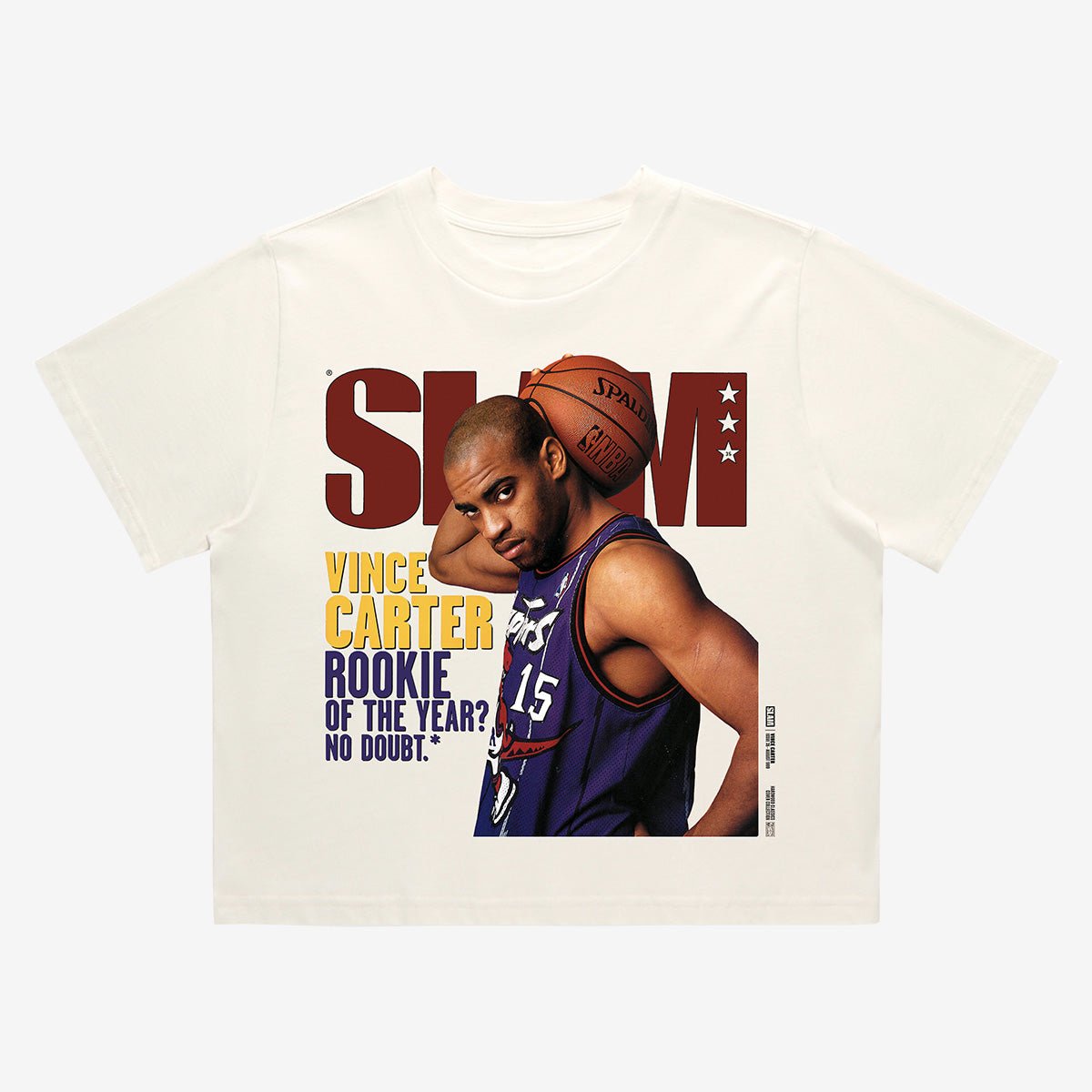 SLAM Hardwood Classics Crop Cover Tee - Vince Carter (SLAM 35) - SLAM Goods