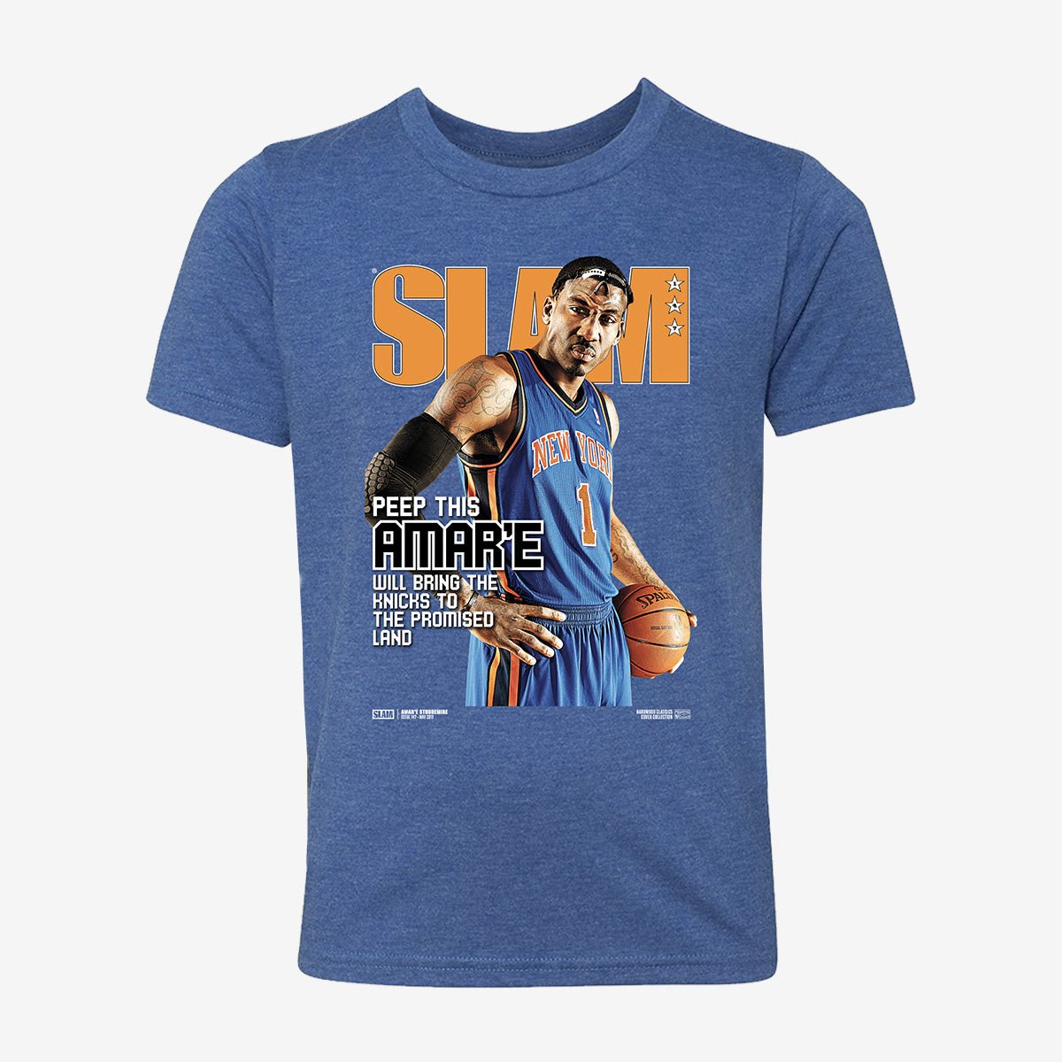 SLAM Hardwood Classics Youth Cover Tee - Amar'e Stoudemire (SLAM 147) - SLAM Goods