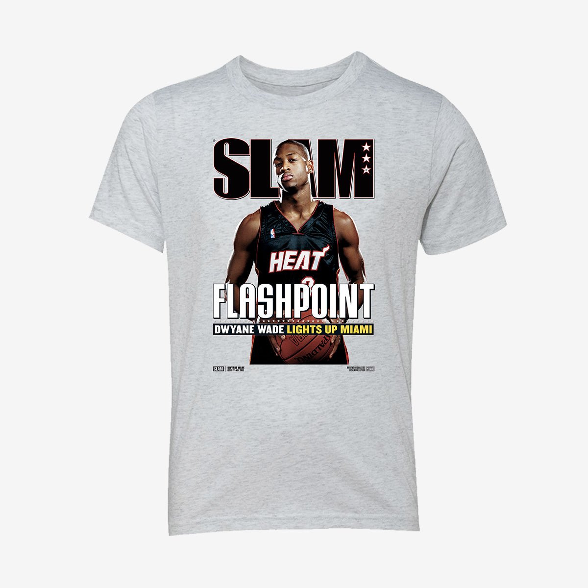 SLAM Hardwood Classics Youth Cover Tee - Dwayne Wade (SLAM 87) - SLAM Goods