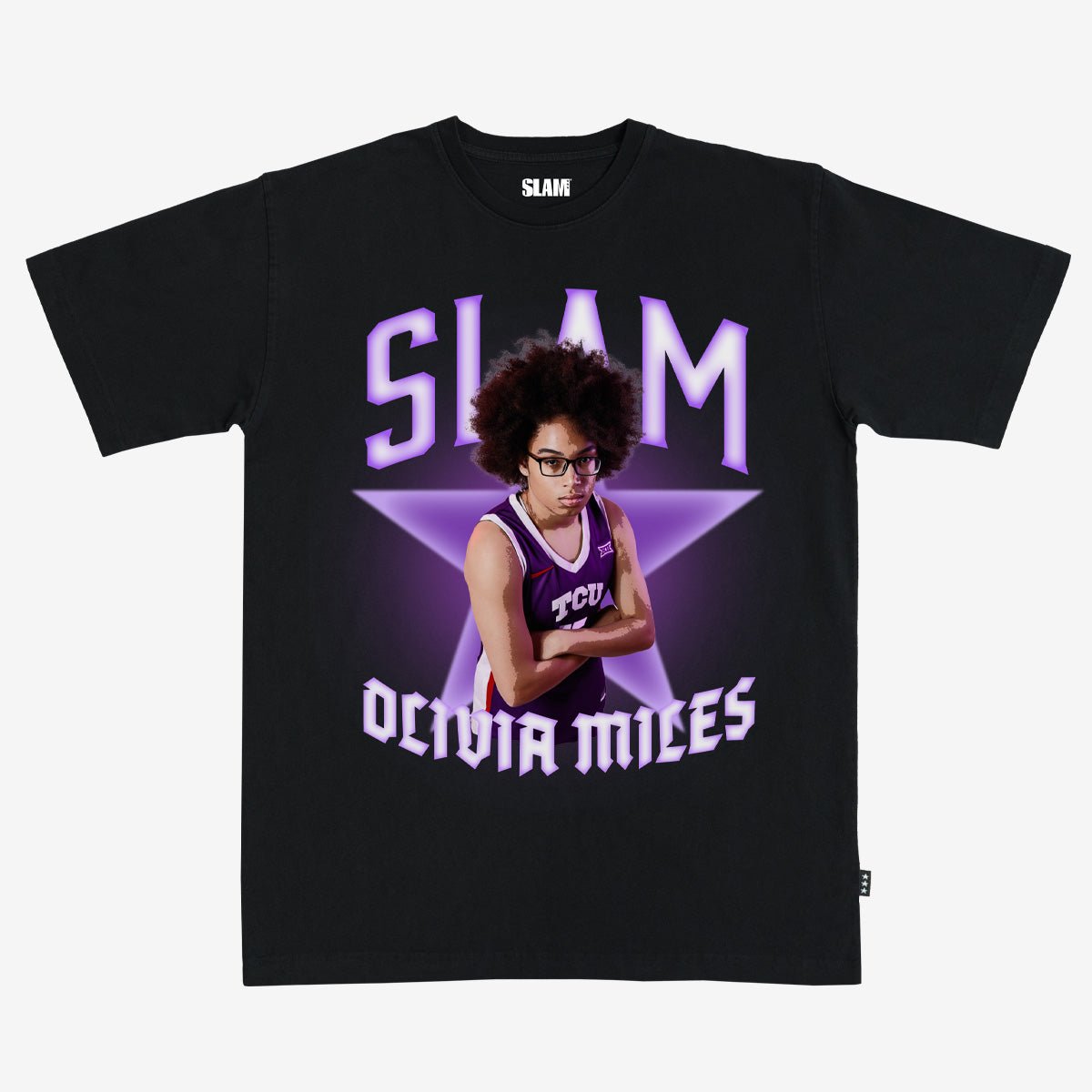 SLAM Olivia Miles Superstar Remix Heavy Tee - SLAM Goods