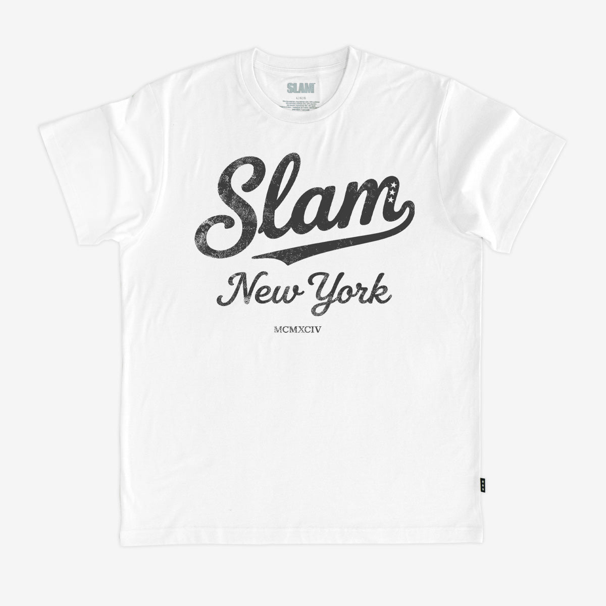 SLAM Script Heritage Tee - SLAM Goods