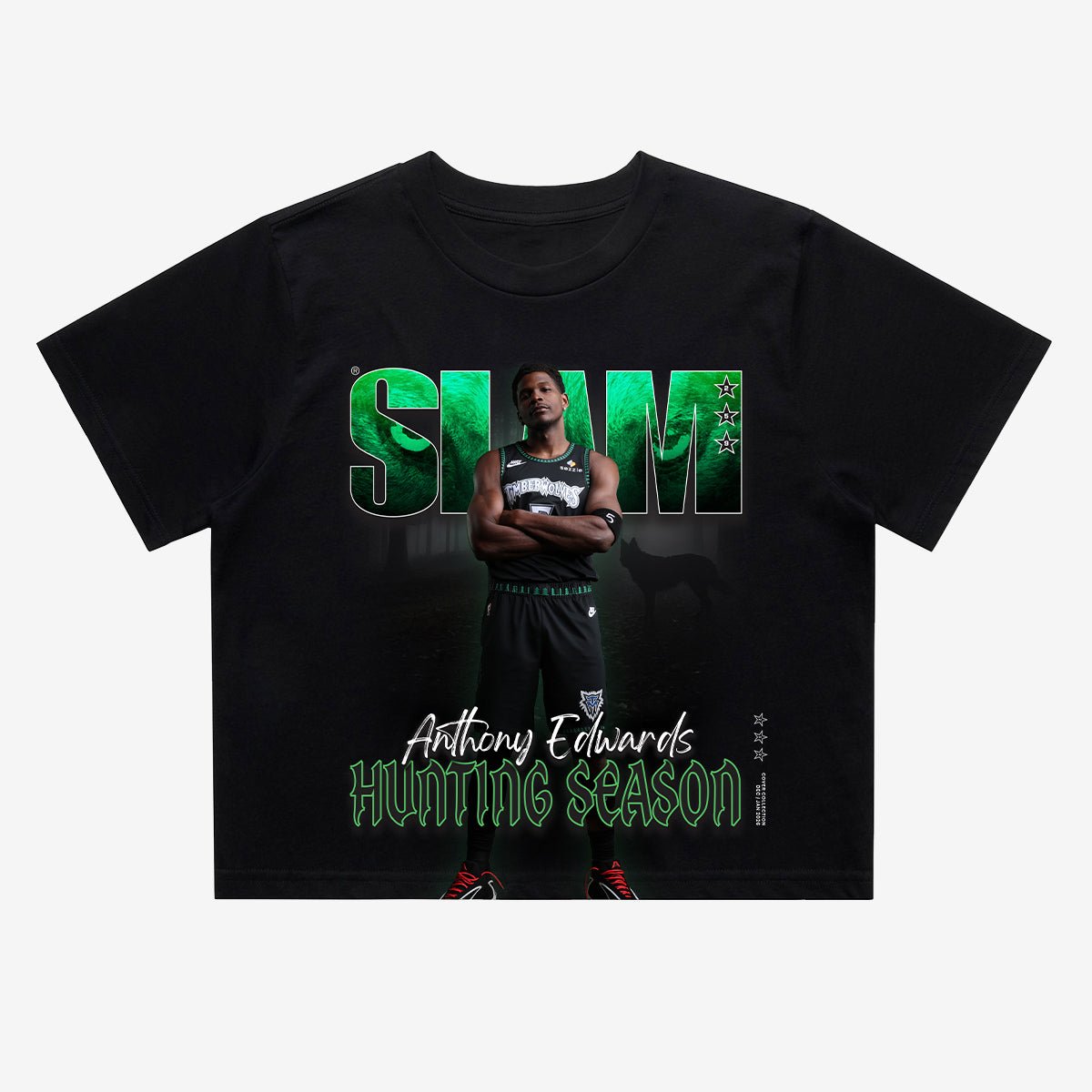 SLAM Women's Crop Cover Tee - Anthony Edwards (SLAM 259) - SLAM Goods