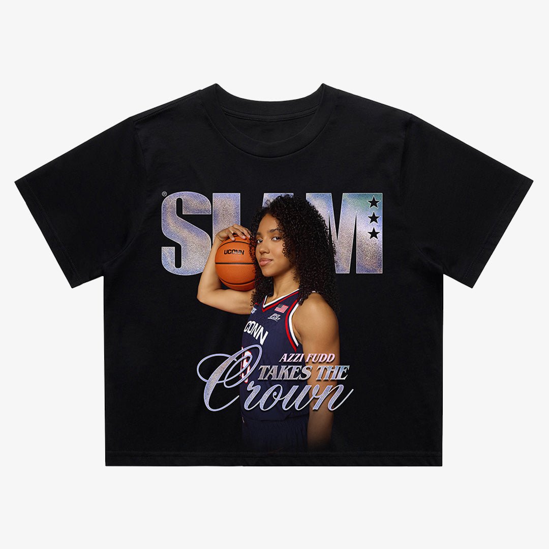 SLAM Women's Crop Cover Tee - Azzi Fudd (SLAM 259) (Alternate Cover) - SLAM Goods