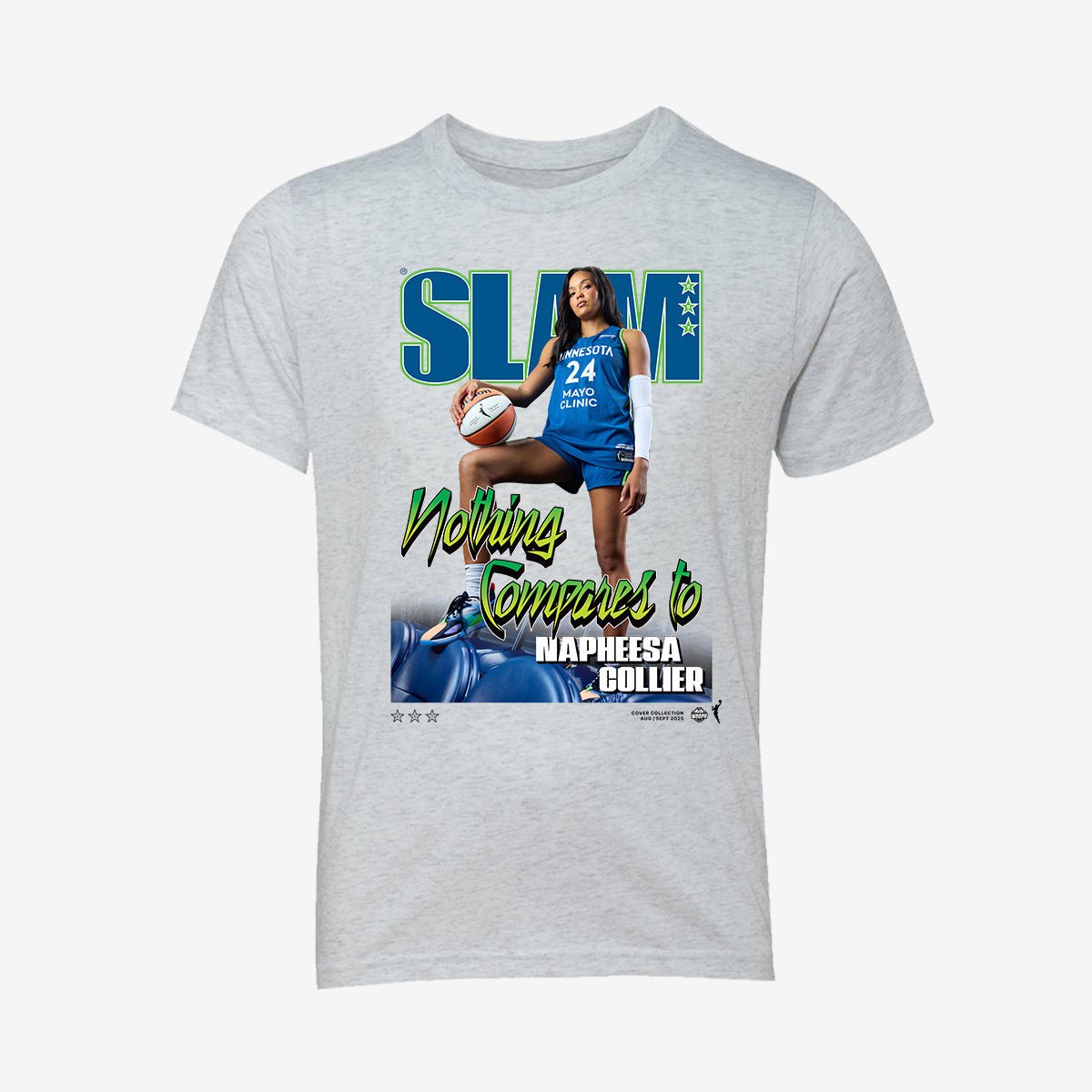 SLAM Youth Cover Tee - Napheesa Collier (SLAM 257) - SLAM Goods