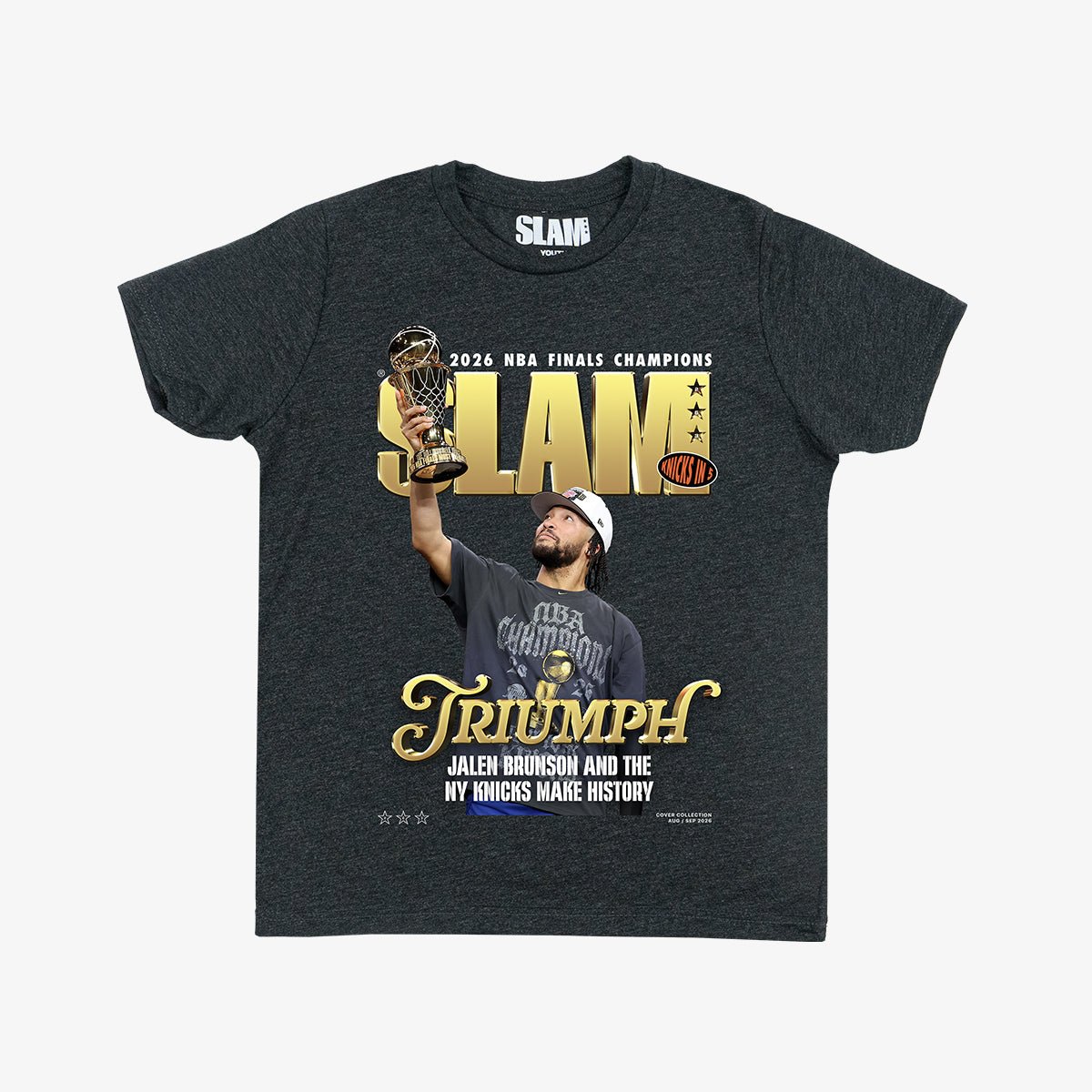 SLAM Youth Cover Tee - New York Knicks Champions (SLAM 263) - SLAM Goods