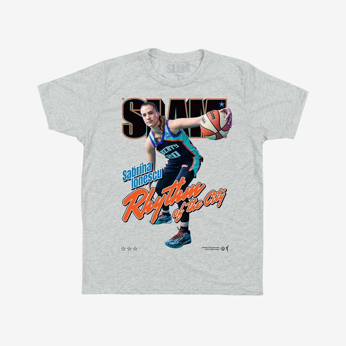 SLAM Youth Cover Tee - Sabrina Ionescu (SLAM 264) - SLAM Goods