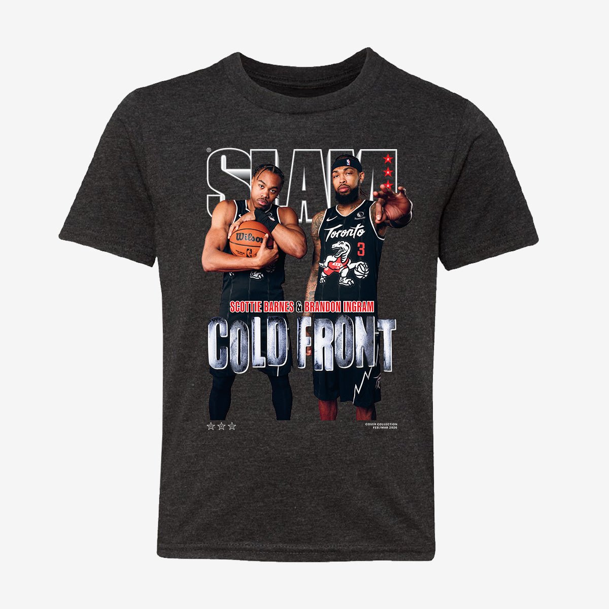 SLAM Youth Cover Tee - Scottie Barnes + Brandon Ingram (SLAM 260) - SLAM Goods