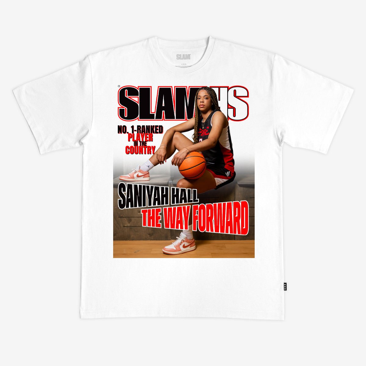 SLAMHS Cover Tee - Saniyah Hall (SLAMHS 007) - SLAM Goods