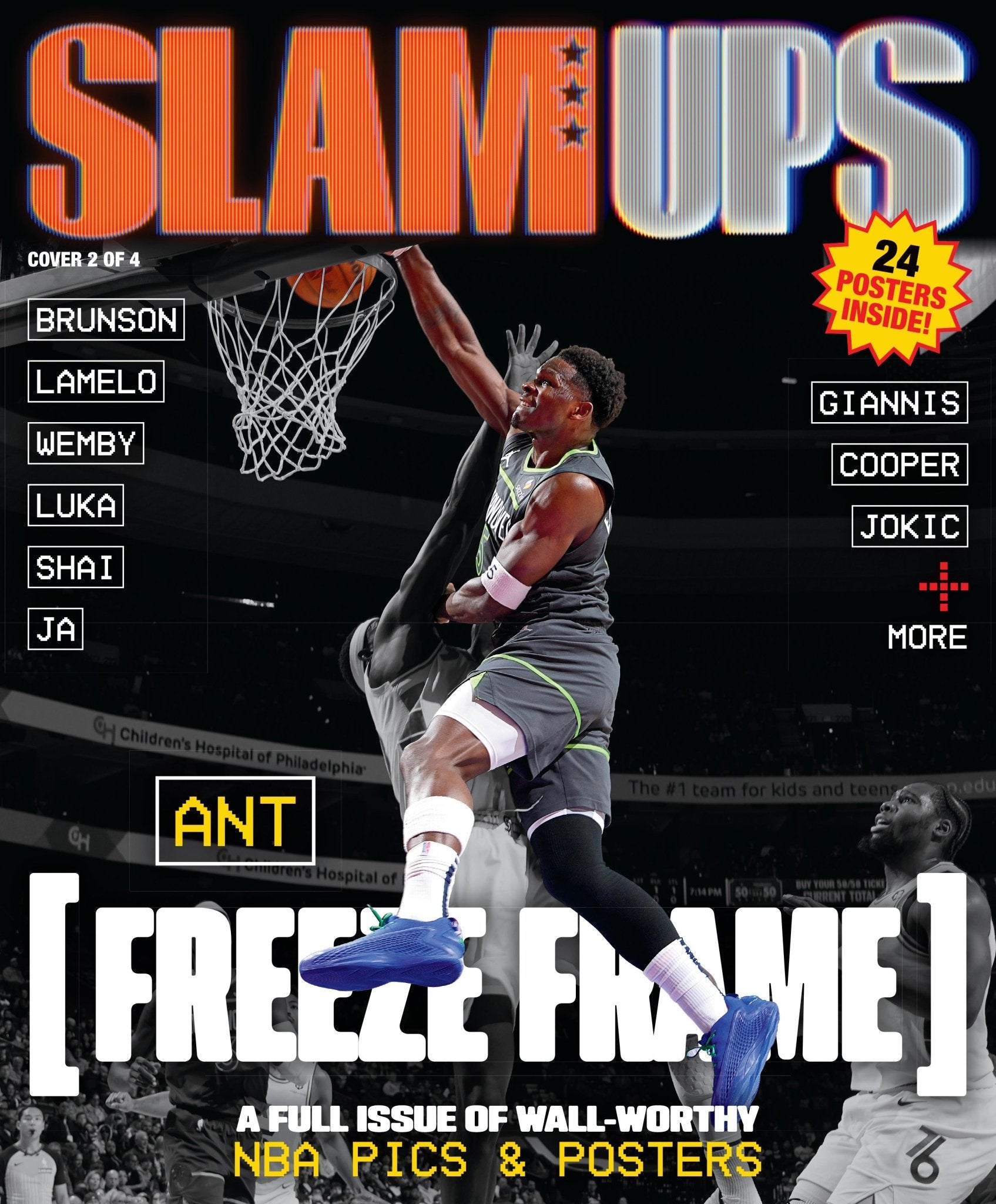 SLAMUPs - Anthony Edwards Magazine (3 of 4) - SLAM Goods