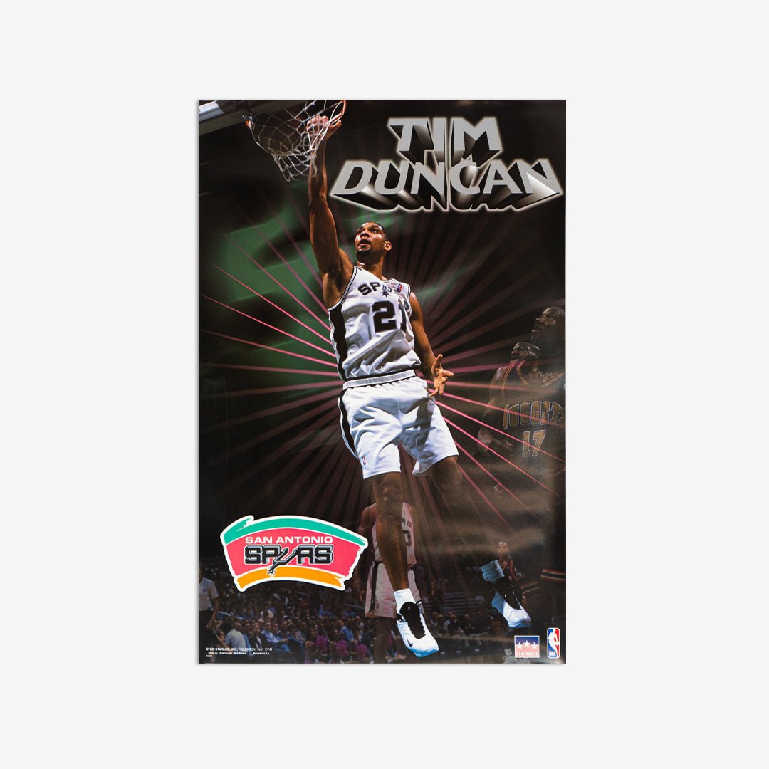 Tim Duncan Vintage Poster - SLAM Goods