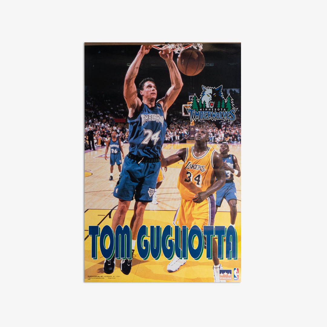 Tom Gugliotta Vintage Poster - SLAM Goods