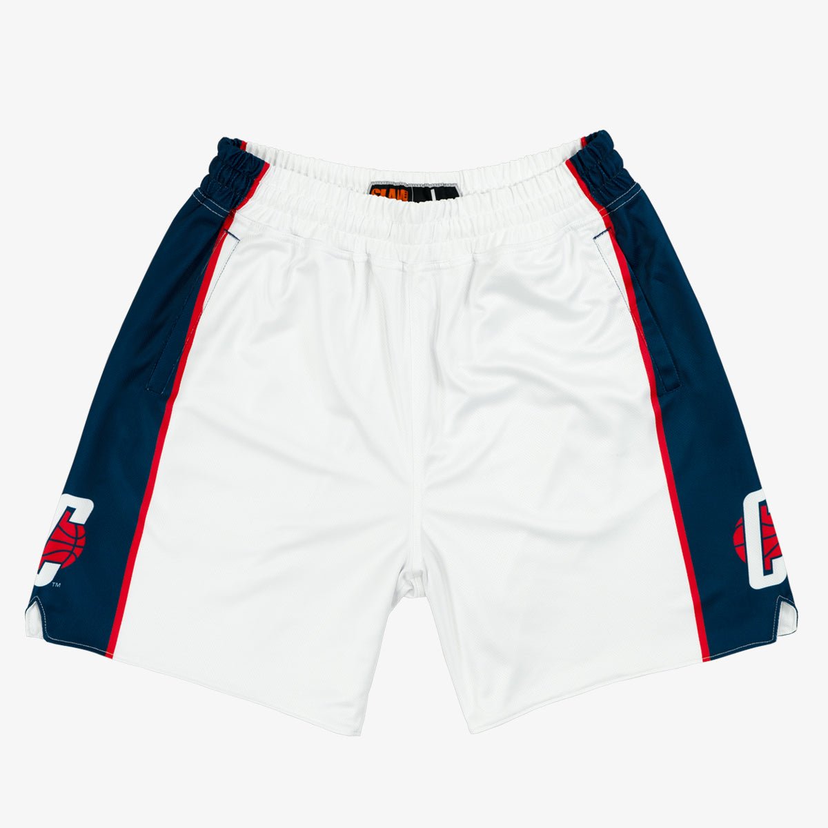 UConn Huskies 2001-2002 W Retro Shorts (Home) - SLAM Goods