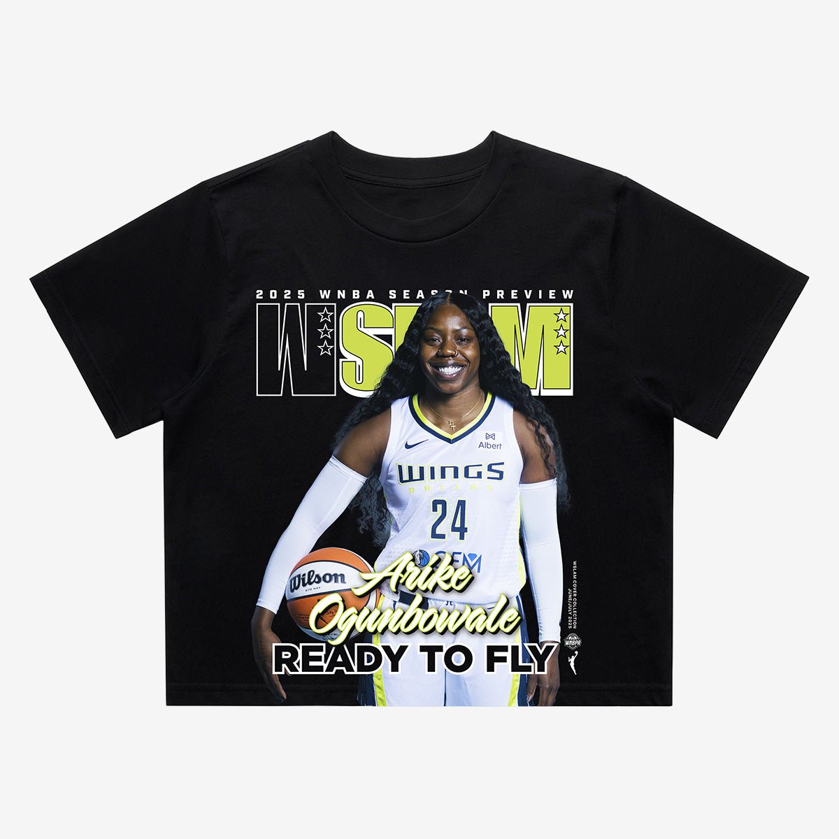 WSLAM Arike Ogunbowale (SLAM 256) Women's Crop Tee - SLAM Goods
