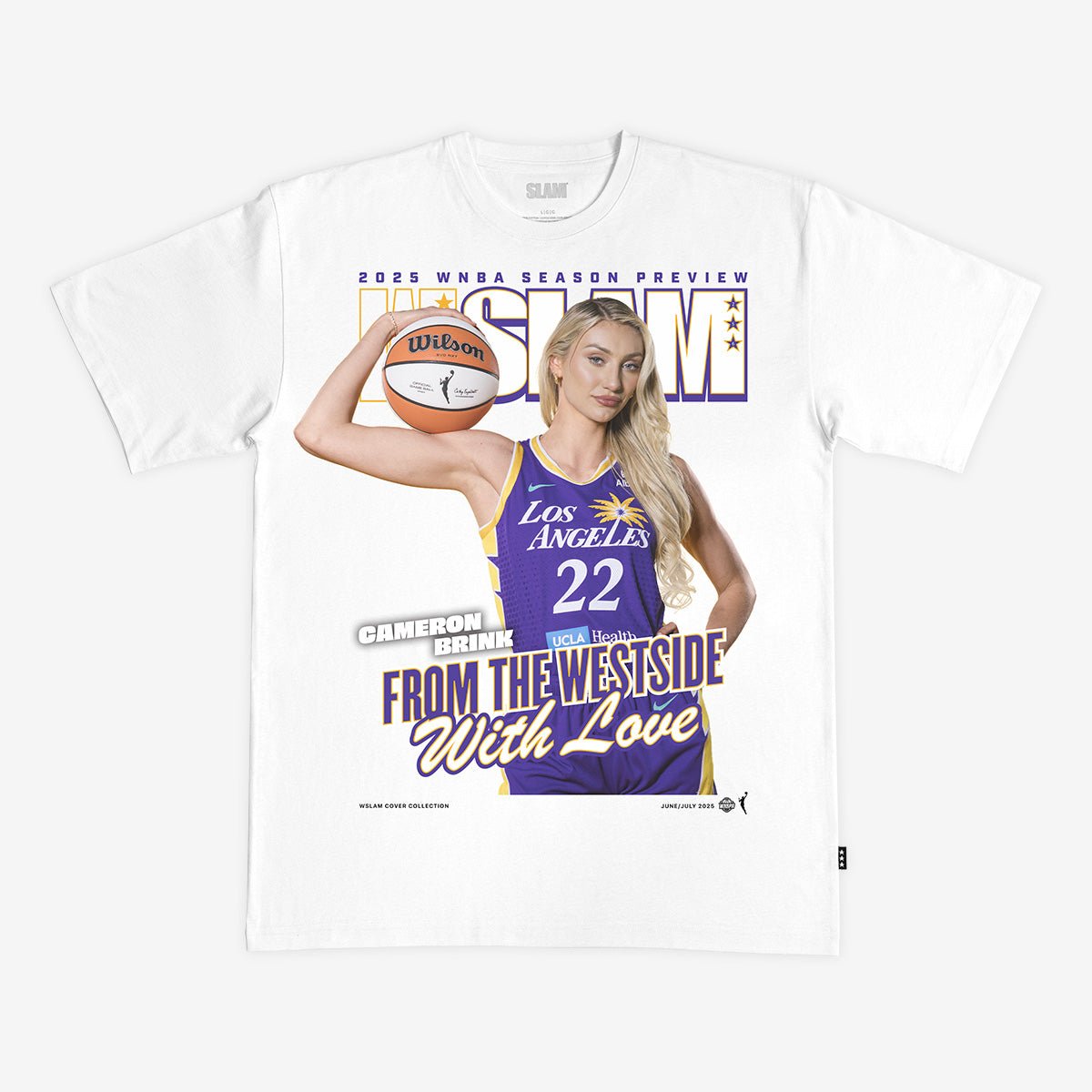 WSLAM Cameron Brink (SLAM 256) Heavy Tee - SLAM Goods