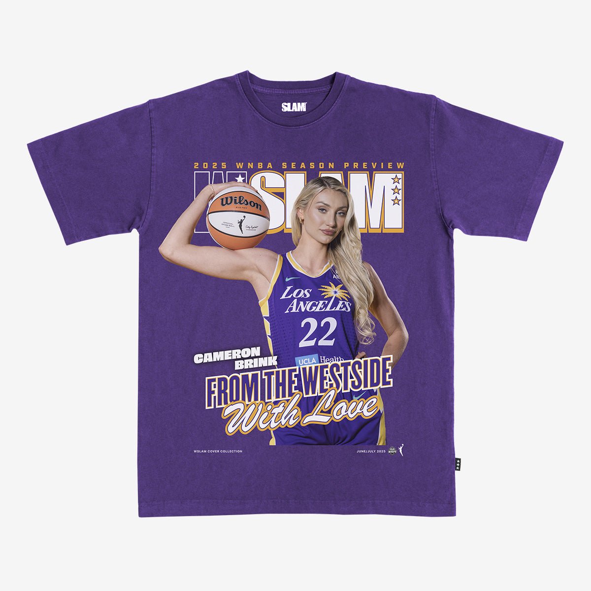 WSLAM Cameron Brink (SLAM 256) Heavy Tee - SLAM Goods