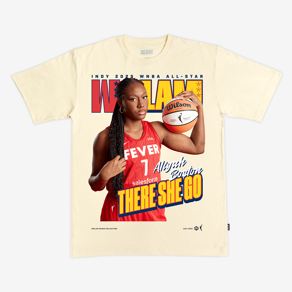 WSLAM Cover Tee - Aliyah Boston (ASW '25) - SLAM Goods
