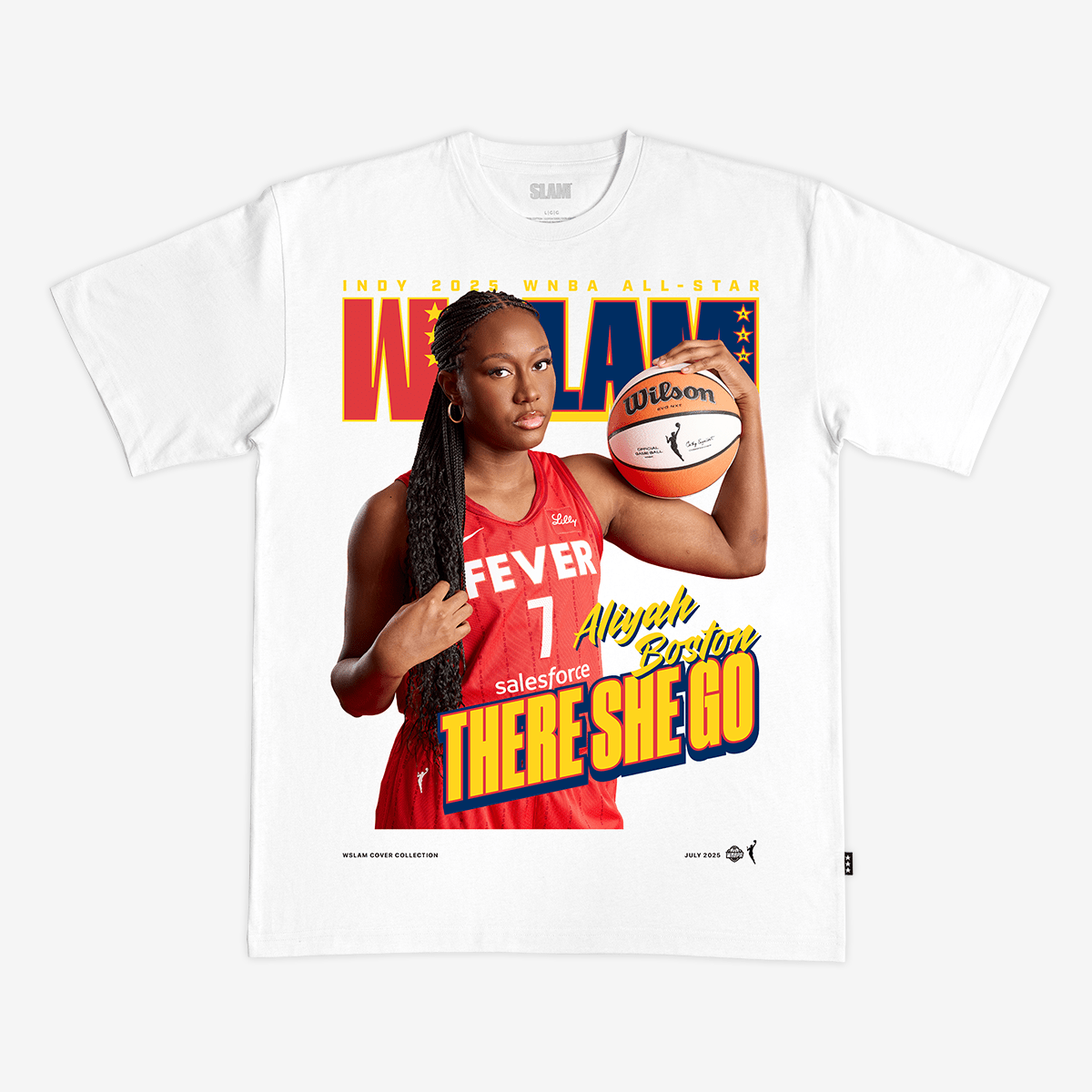 WSLAM Cover Tee - Aliyah Boston (ASW '25) - SLAM Goods