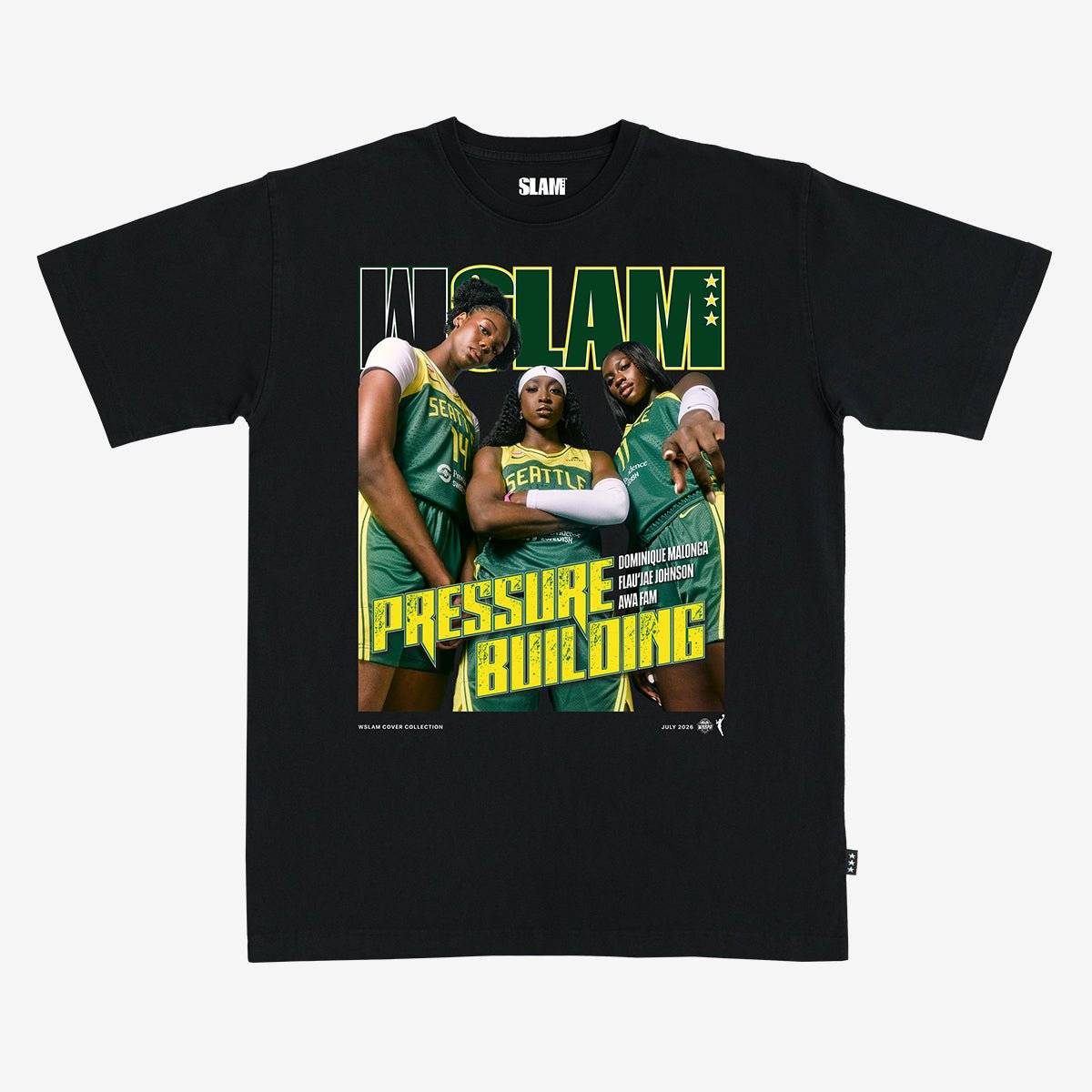 WSLAM Cover Tee - Seattle Storm (WSLAM Digital Cover) - SLAM Goods