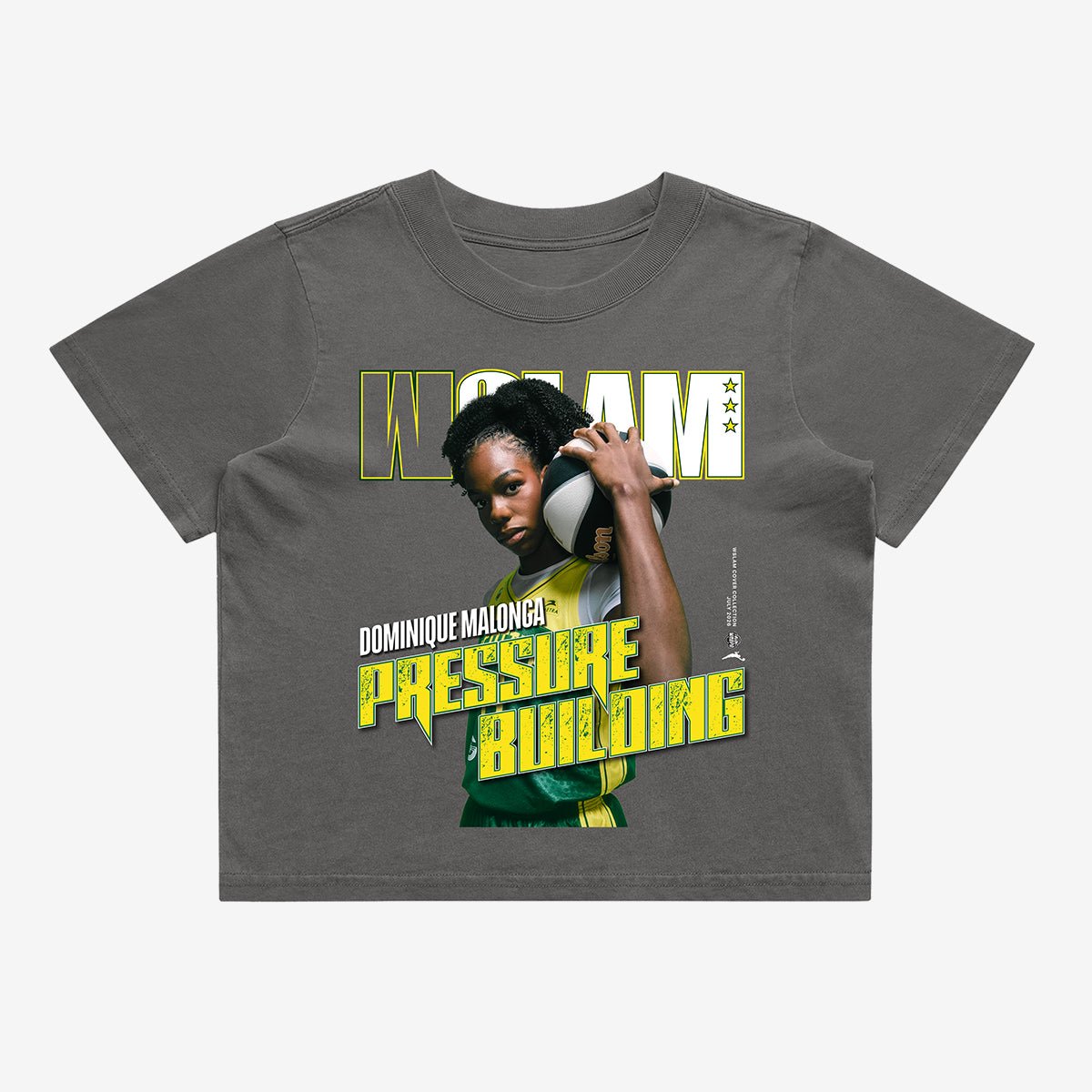 WSLAM Crop Cover Tee - Dominique Malonga (Seattle Storm) - SLAM Goods