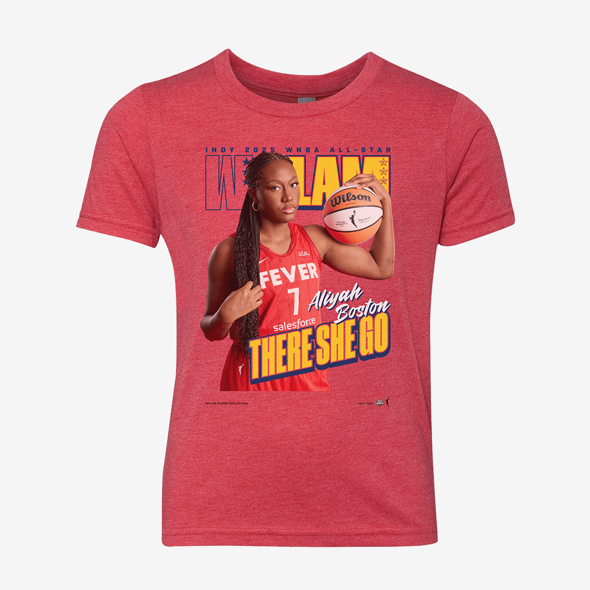 WSLAM Youth Cover Tee - Aliyah Boston (ASW '25) - SLAM Goods