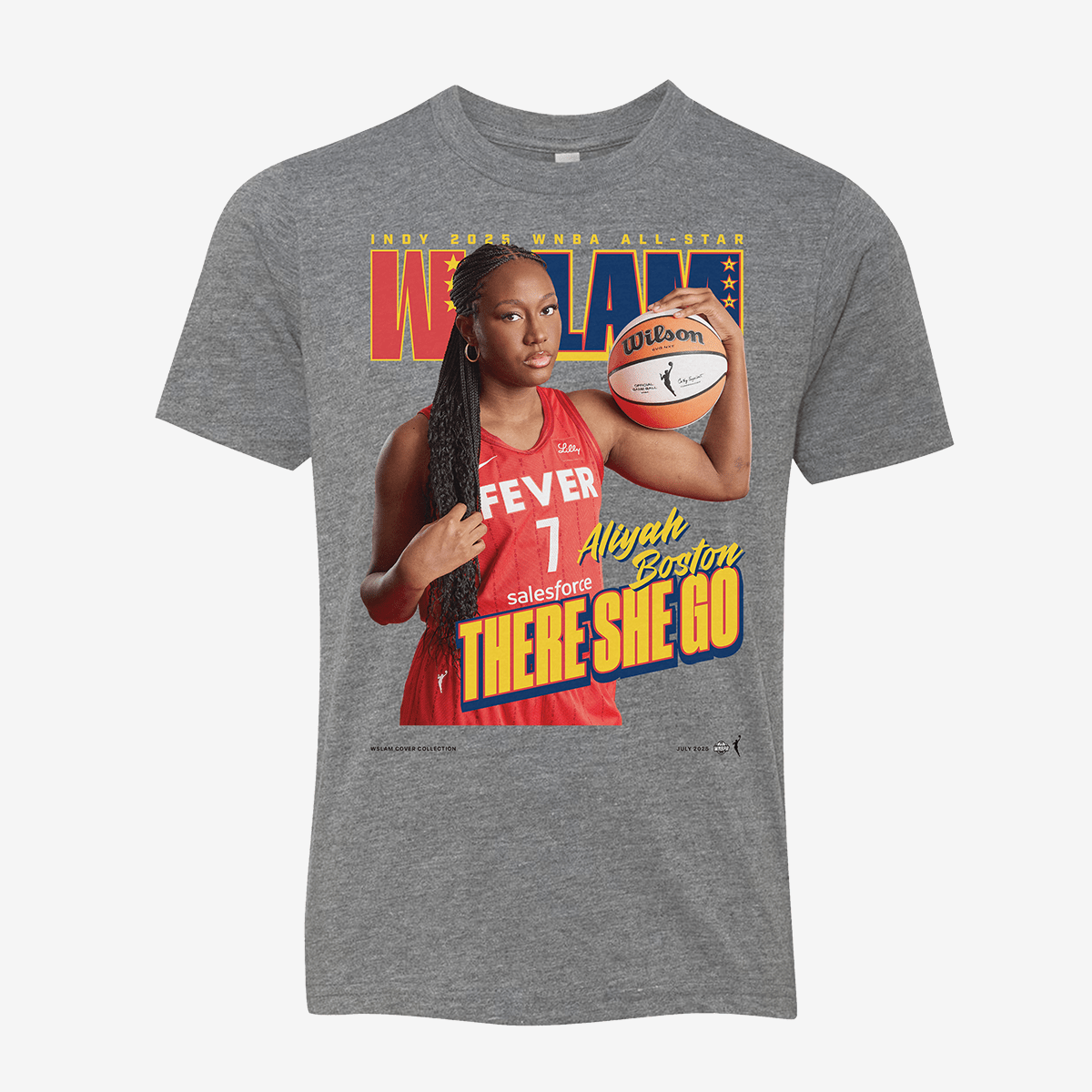 WSLAM Youth Cover Tee - Aliyah Boston (ASW '25) - SLAM Goods