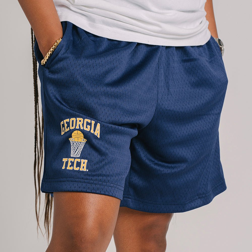 Georgia Tech Yellow Jackets Retro Practice Shorts - SLAM Goods