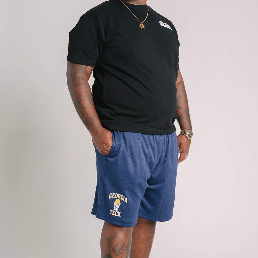 Georgia Tech Yellow Jackets Retro Practice Shorts - SLAM Goods