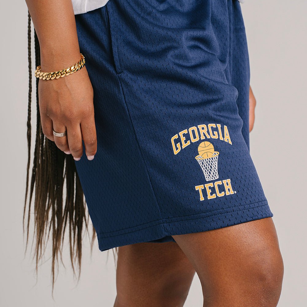 Georgia Tech Yellow Jackets Retro Practice Shorts - SLAM Goods