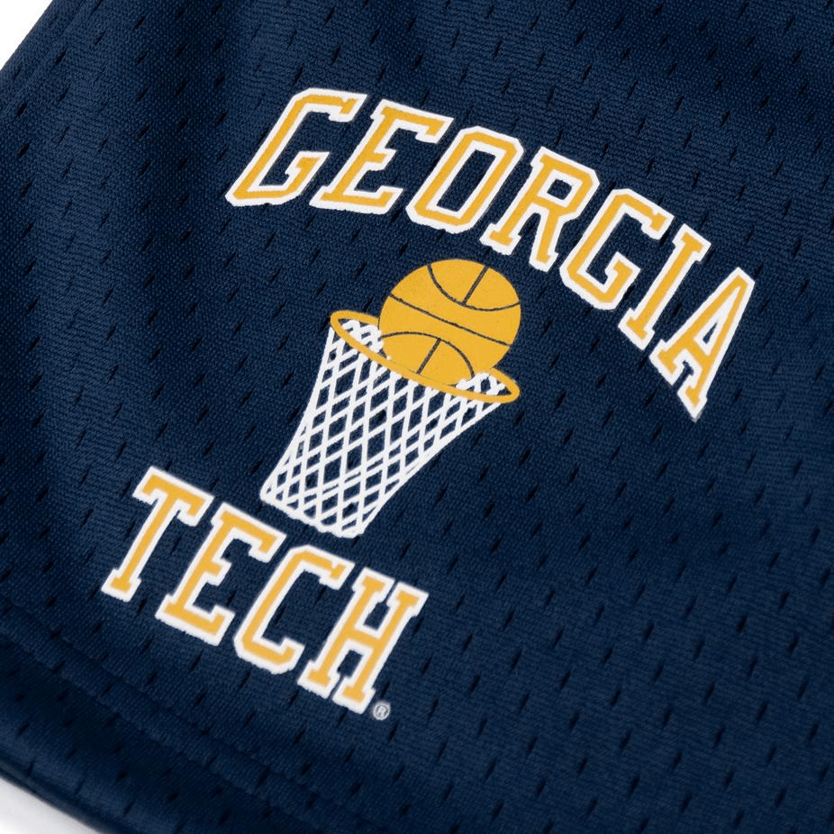 Georgia Tech Yellow Jackets Retro Practice Shorts - SLAM