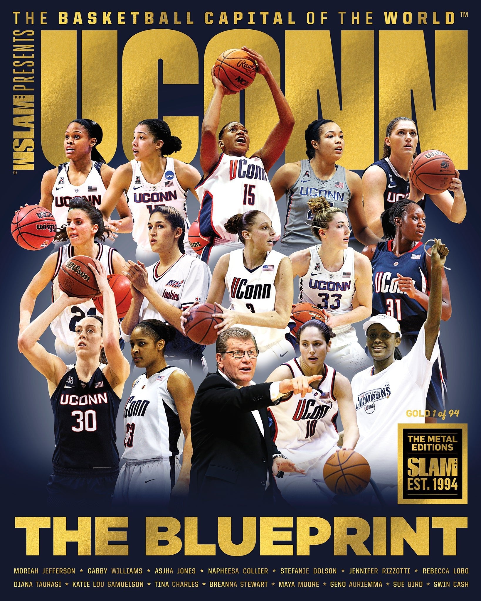 GOLD METAL: SLAM Presents UConn (#d/94) - SLAM Goods