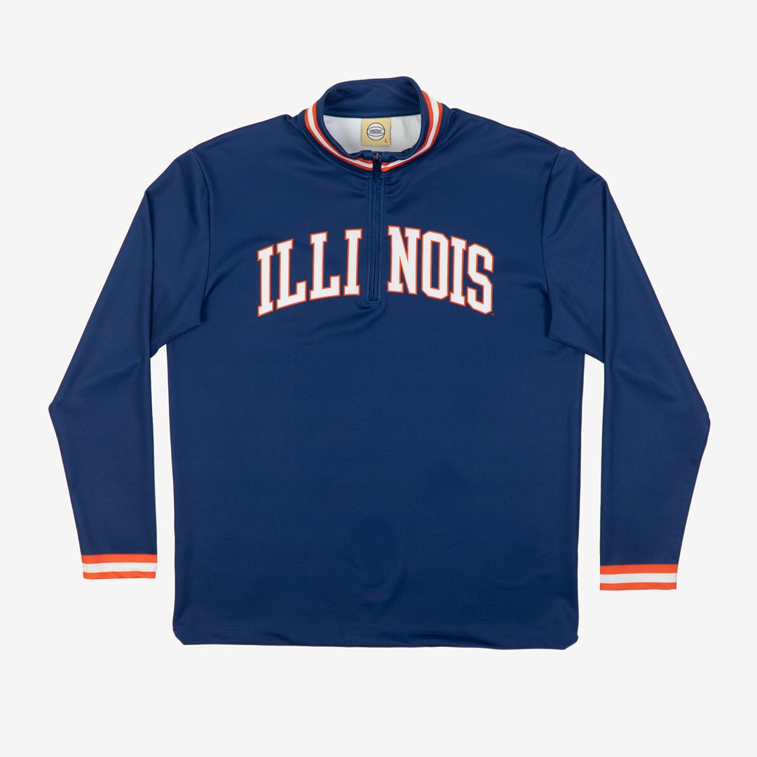 Illinois Fighting Illini Quarter Zip - SLAM Goods