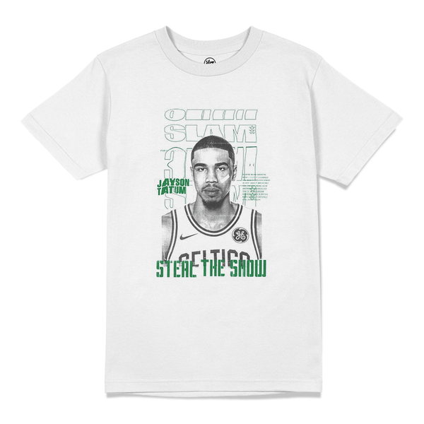 Jayson Tatum Slam Cover Tee, Custom prints store