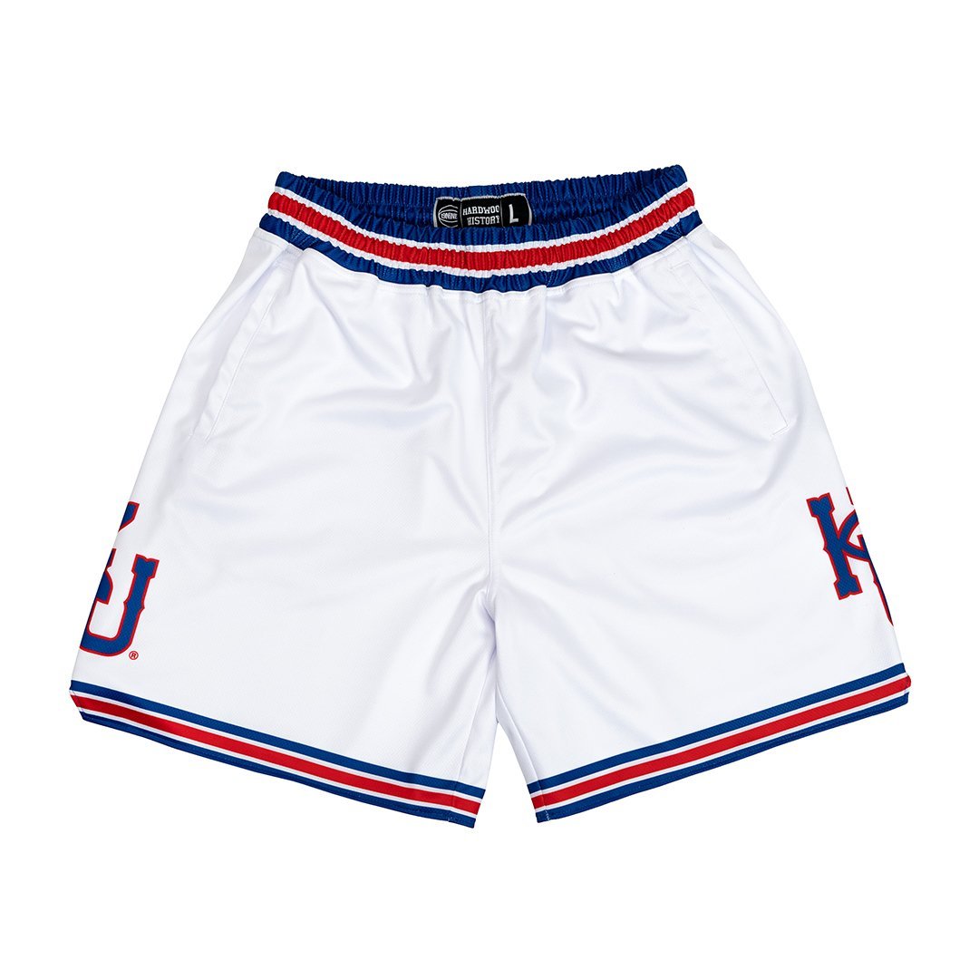 Kansas Jayhawks 1990-1991 Retro Shorts - SLAM Goods