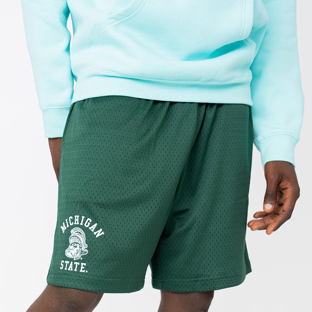 Michigan State Spartans Retro Practice Shorts - SLAM Goods