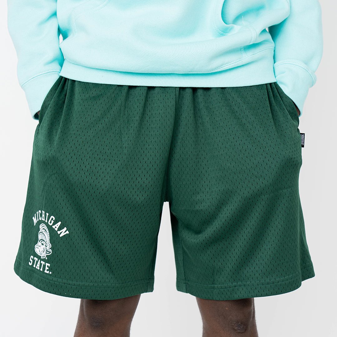 Michigan State Spartans Retro Practice Shorts - SLAM Goods