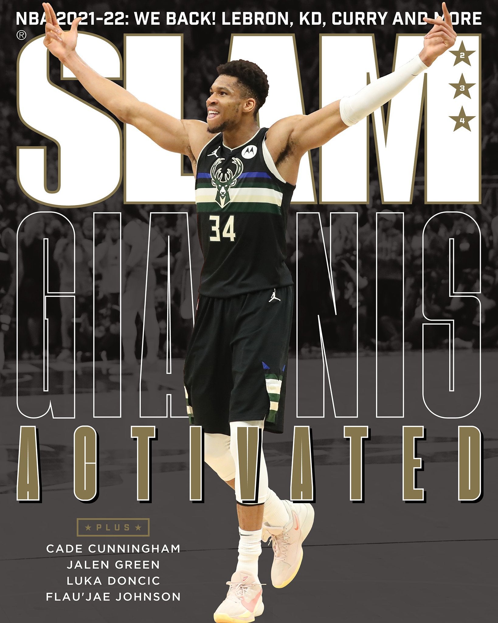 SLAM 234: Giannis Antetokounmpo (Cover 2 of 2) - SLAM Goods