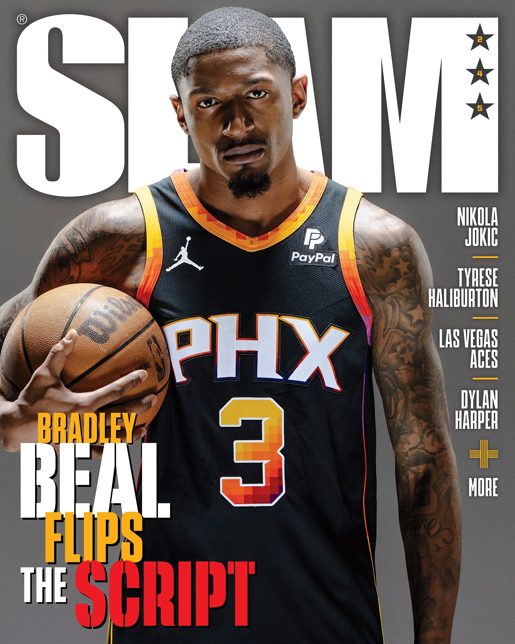 SLAM 245: Bradley Beal (Cover 3 of 3) - SLAM Goods