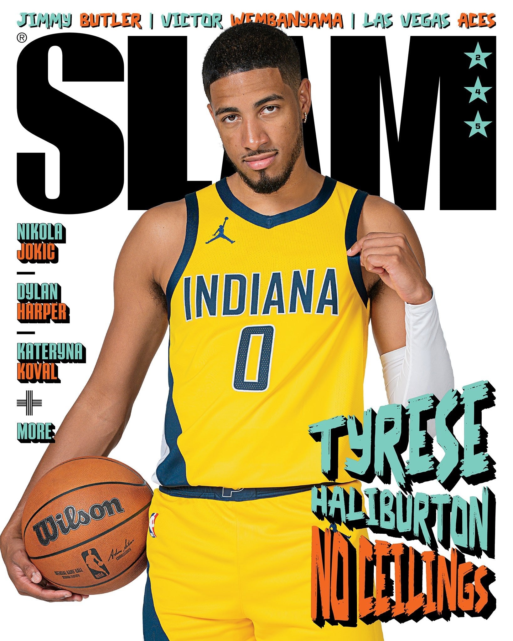 SLAM 245: Tyrese Haliburton (Cover 2 of 3) - SLAM Goods