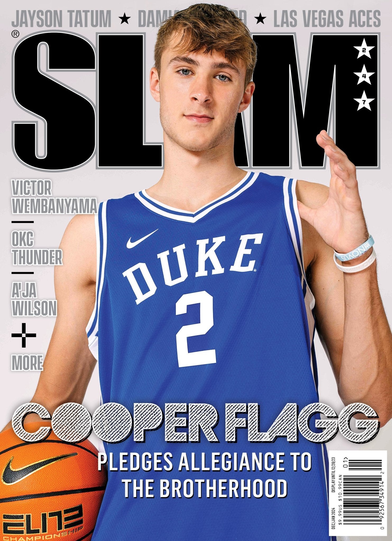 SLAM 247: Cooper Flagg (Cover 3 of 4) - SLAM Goods