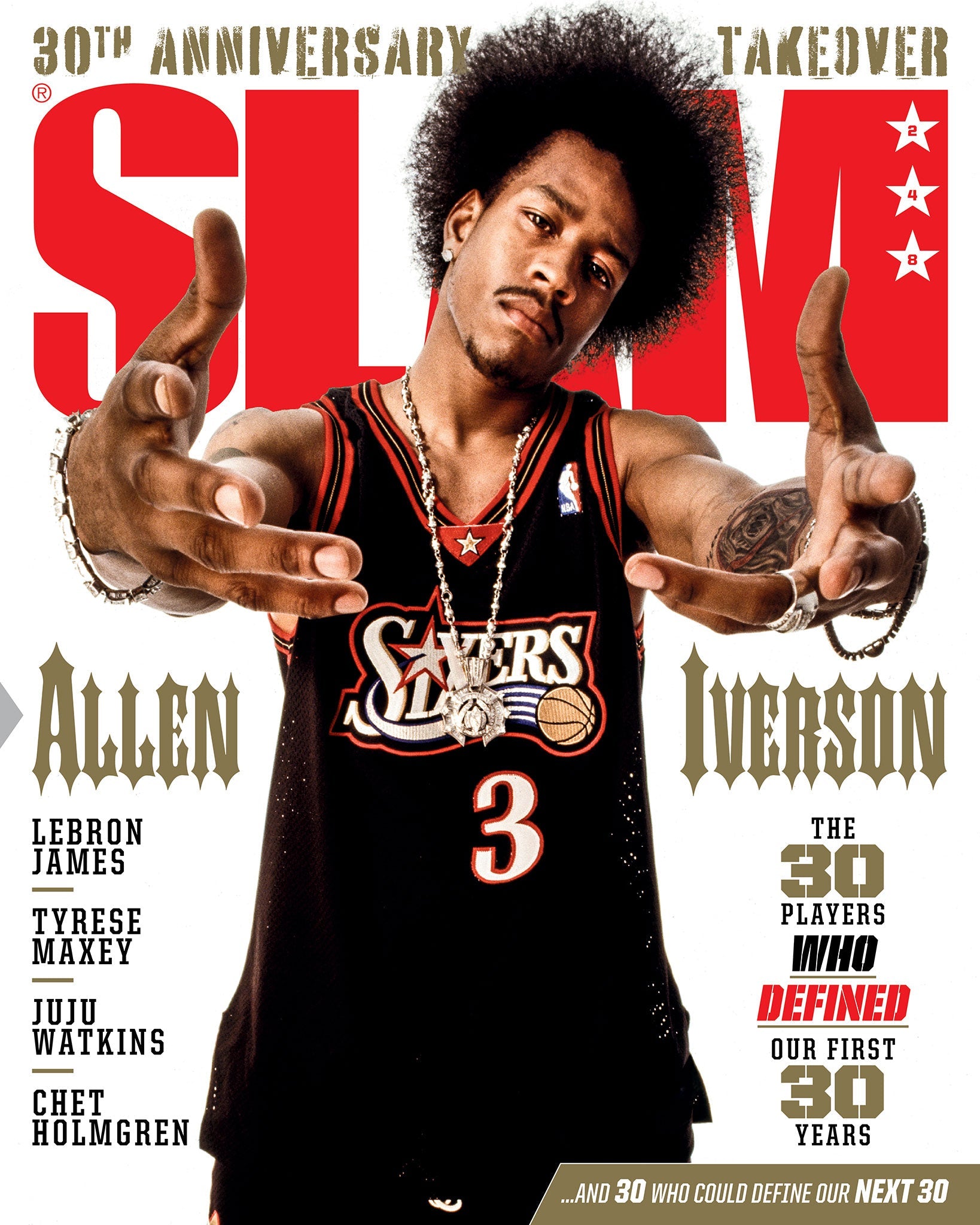 SLAM 248: Allen Iverson (Cover 1 of 4) - SLAM Goods