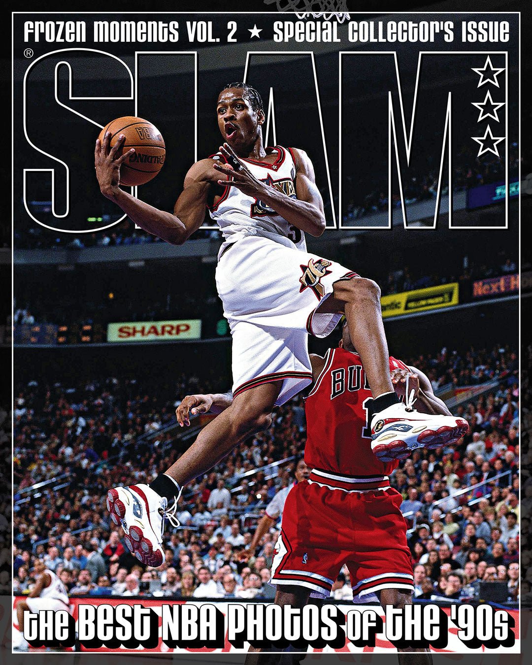 SLAM Presents The Best NBA Photos of the ’90s: Allen Iverson (Cover 3/