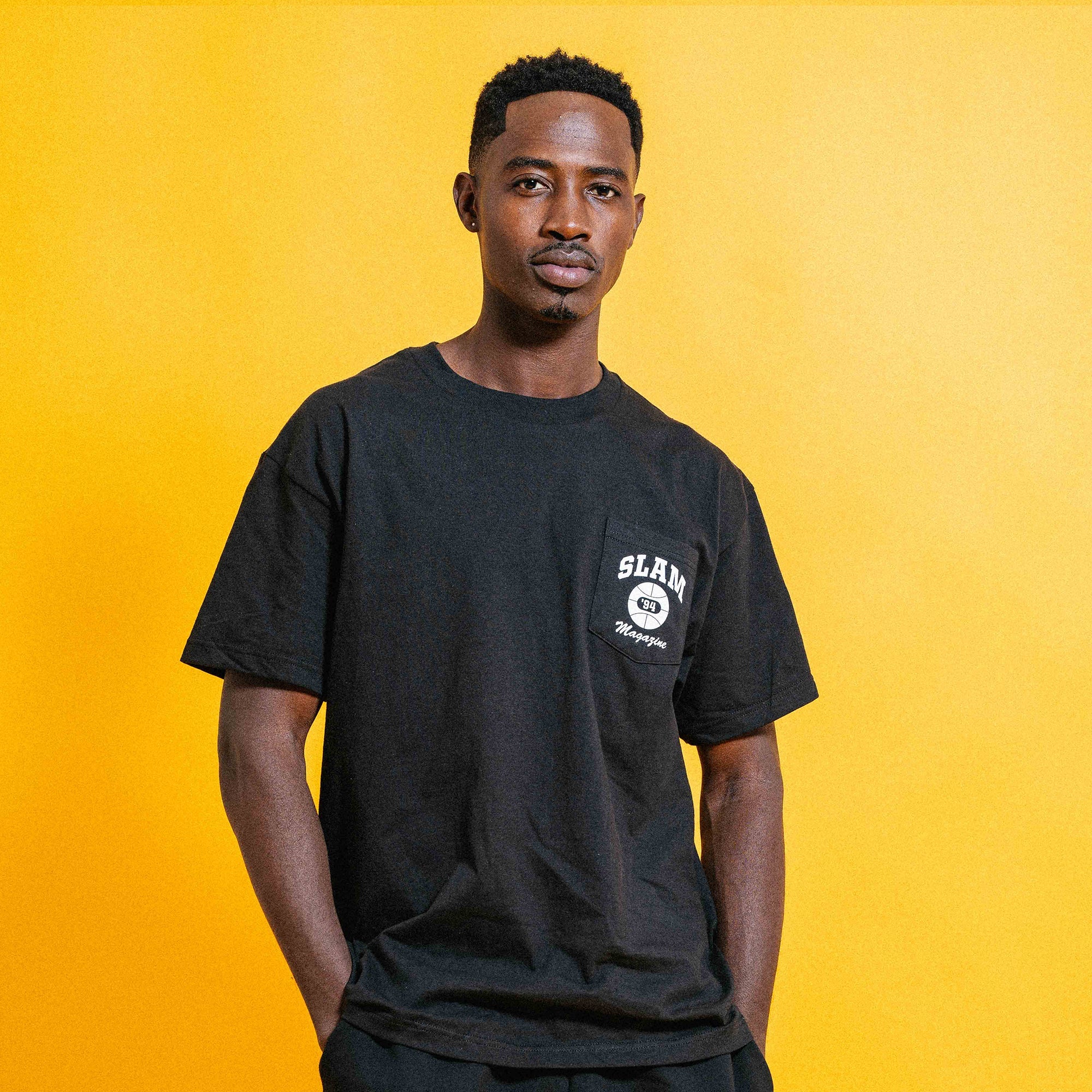 SLAM Retro Logo Pocket Tee - SLAM Goods