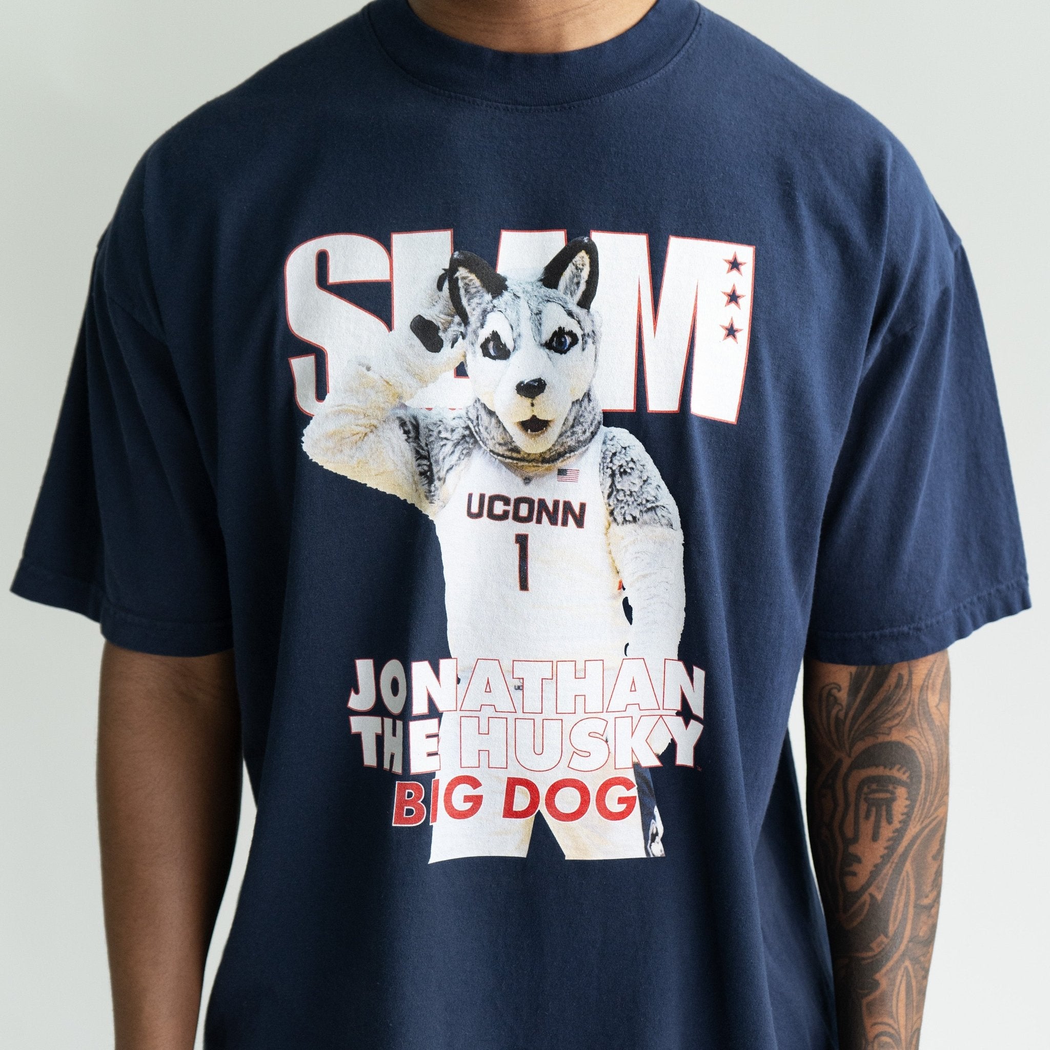 SLAM UConn Mascot Cover Tee - SLAM Goods