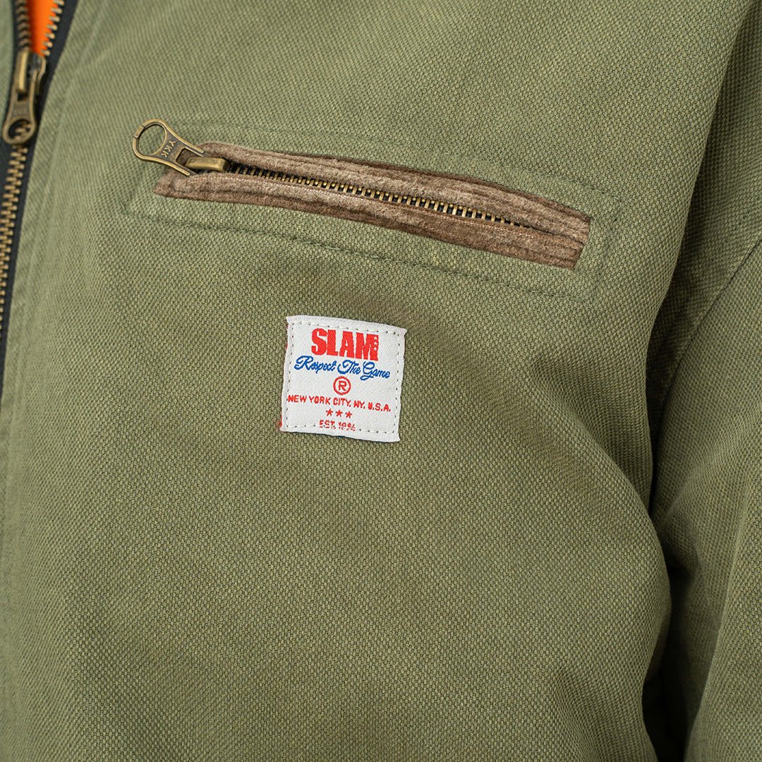 SLAM x Authmade Flight Jacket - SLAM Goods