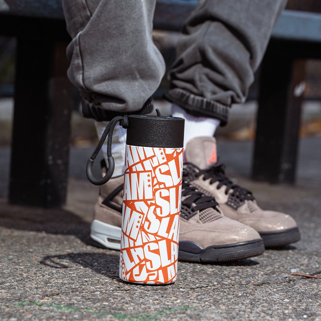 SLAM x SUPLMNT All-Over Print Water Bottle - SLAM Goods