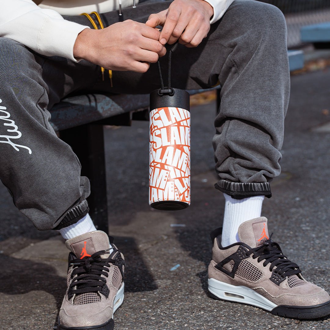 SLAM x SUPLMNT All-Over Print Water Bottle - SLAM Goods