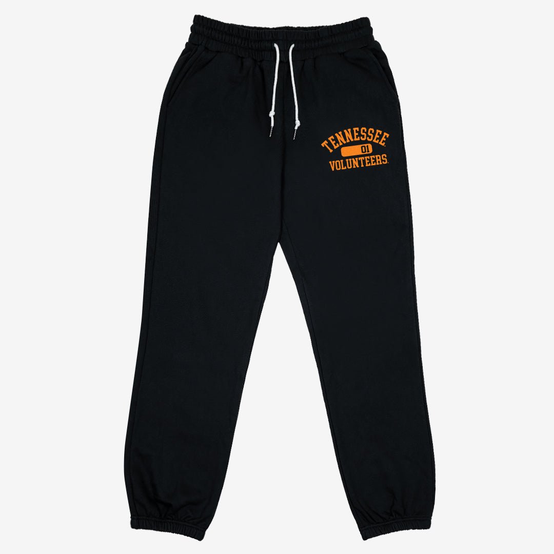 Size: 2XL (50-52) Tennessee Basketball Warm Up / popular Sweat Pants & Black Tee Shirt