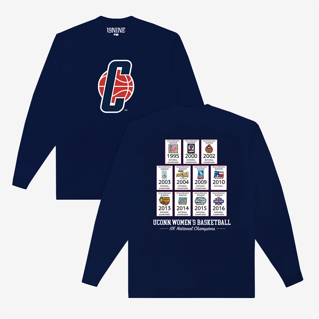 UConn Women's Banners L/S Tee - SLAM Goods