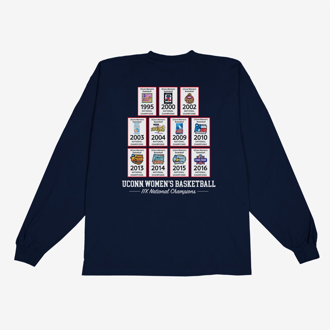 UConn Women's Banners L/S Tee - SLAM Goods