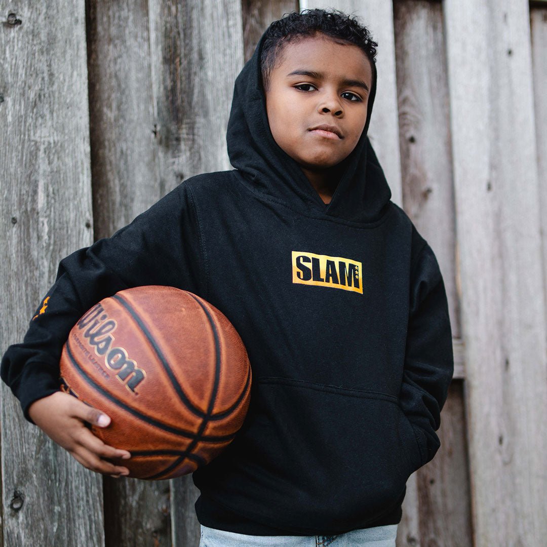 Youth SLAM Box Logo Hoodie - SLAM Goods